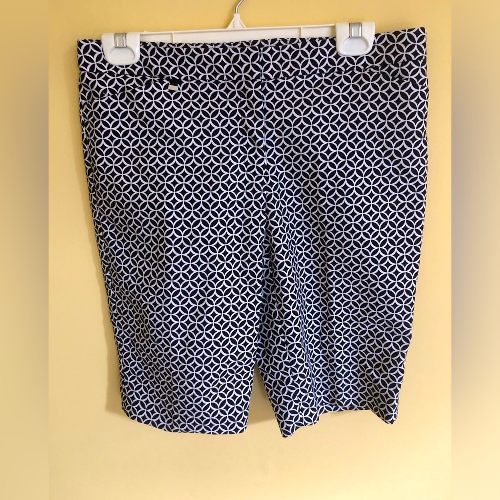Black & White Bermuda shorts